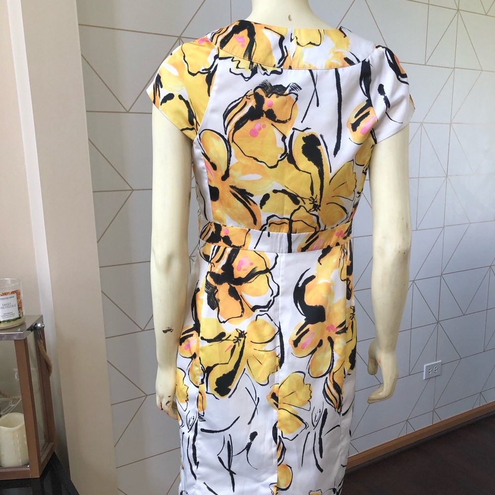 FLORAL MIDI DRESS - Picture 2 of 3